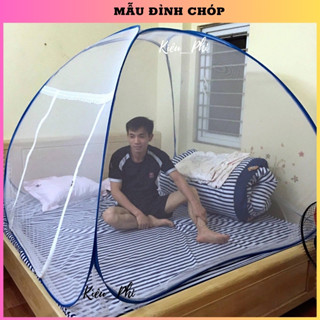 Màn chụp tự bung ngủ chống muỗi ⚡CAO CẤP ⚡ mùng đỉnh chóp cao cấp 1m2 1m6 1m8 2m2 gấp gọn