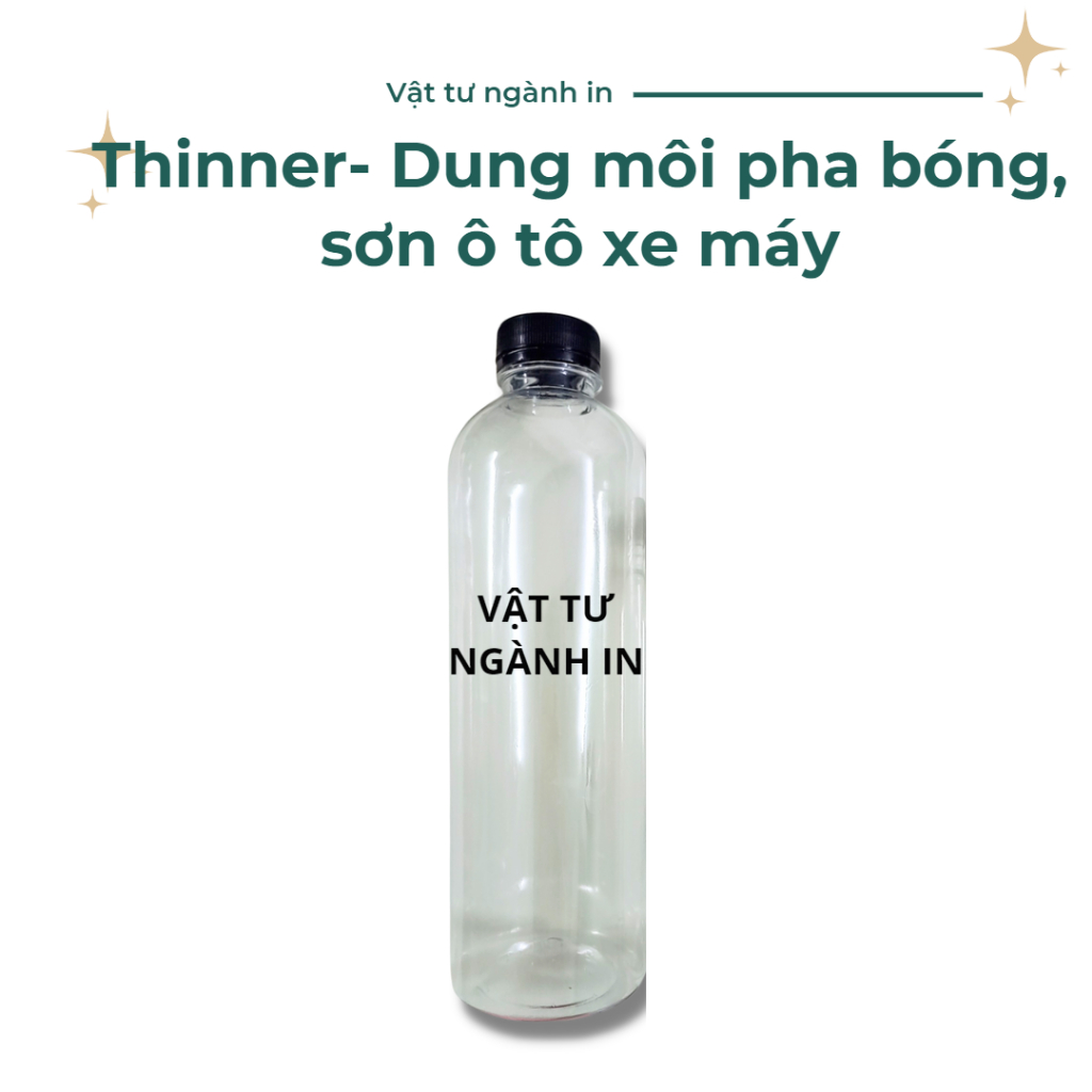 Thinner - Dung dịch ( X. ang Nhật Pha Bóng và Sơn Ô tô Xe Máy )