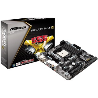 FE chặn main  ASROCK FM2A75 PRO4-M (Mainboard IO Shield: 42)