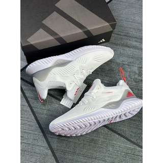 Giày thể thao sneaker alphabounce 2018 trắng đỏ