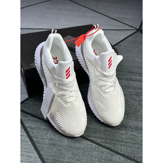 Giày thể thao sneaker alphabounce 2018 trắng đỏ