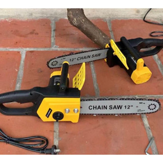 Máy cưa xích chạy điện 220v cầm tay công suất lớn nhỏ gọn cắt khỏe