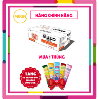Combo thùng 12 lon Nekko Gold nhiều vị 85g