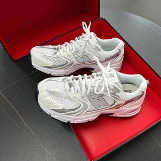 Giày sneaker 𝟓𝟑𝟎 - 𝐖𝐡𝐢𝐭𝐞 𝐒𝐢𝐥𝐯𝐞𝐫 🐩🐩