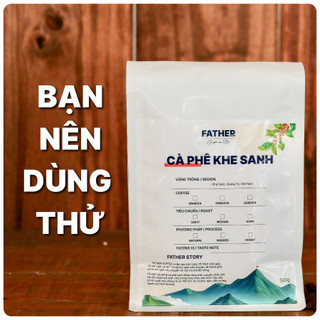 Cà phê Khe Sanh Quảng Trị - Nguyên chất hậu vị ngọt thơm quyến rũ 500gr