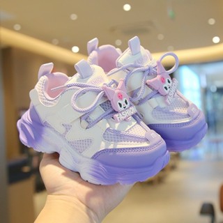 (TX667) Giày Thể Thao Kuromi Cho Bé Gái Từ 2-12 Tuổi Siêu Mềm Nhẹ Thoáng Khí Phối Màu Siêu Xinh