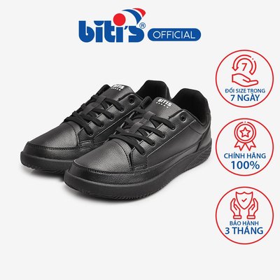 Giày Thể Thao Thông Dụng Nam - Nữ Biti's BSM003900DEN/BSW003900DEN (Đen)