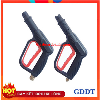 Súng rửa xe áp lực cao ren 22mm và 14mm, Cho máy xịt rửa xe mini gia đình (kiểu cò đỏ)