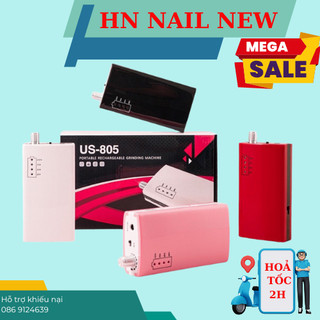 Máy mài móng tích điện us805 chính hãng , chuyên dụng hn nail new