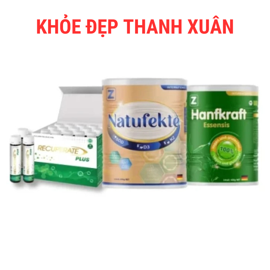 [ Mẫu mới - Date T6/26 ] Đạm Tươi Uống RECUPERATE P.l.u.s Zentrum – 15 lọ/250ml