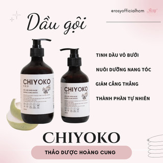 Dầu gội đầu dưỡng tóc thảo dược Chiyoko ngăn ngừa rụng tóc phục hồi nuôi dưỡng nang tóc, thơm nhẹ nhàng