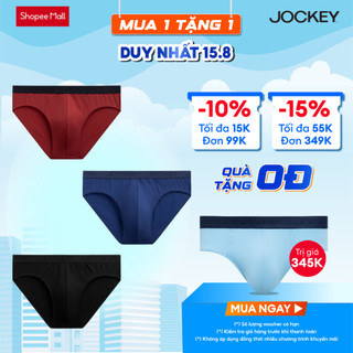 Combo 03 Quần Lót Nam Thun Cotton Jockey Dáng Tam Giác Cao Cấp - J1246