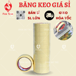 Băng keo giấy che sơn 18 mét Foxtape