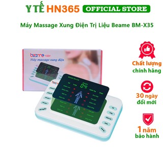 Máy massage xung điện trị liệu beame bm-x35, máy massage châm cứu điện xung, thảm massage chân