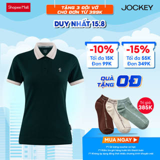 Áo Polo Nữ Vải Sợi Cà Phê Jockey Khử Mùi, Thấm Hút - J1190