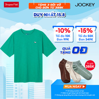Áo Thun Nam Cotton Slub Jockey Mỏng Nhẹ, Thoáng Khí - J1214