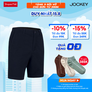 Quần short kaki nam Jockey thời trang, thoải mái, cao cấp - J1216