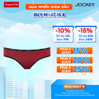 Quần lót nữ dáng Bikini Jockey Generation Cotton co giãn đa chiều - J4009