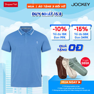 Áo Polo nam Jockey thời trang cotton CVC cao cấp - J1302