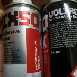 Dưỡng Sên Voltronic M50-K/IX50 Ceramic Chain Lube, chai dưỡng sên M50 bôi trơn sên xích xe máy