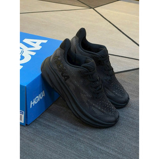 Giày sneaker 𝐇𝐎.𝐊𝐀 𝐂𝐥𝐢𝐟𝐭𝐨𝐧 𝟗 𝐑𝐮𝐧𝐧𝐢𝐧𝐠 𝐓𝐫𝐢𝐩𝐥𝐞 𝐁𝐥𝐚𝐜𝐤