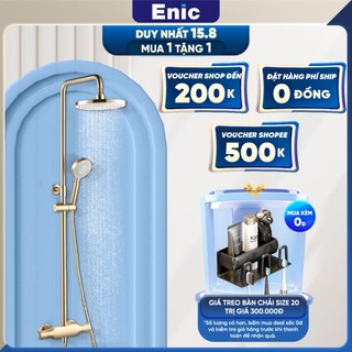 Bộ sen tắm nóng lạnh Enic A23,thiết kế tối giản, nhiệt độ ổn định