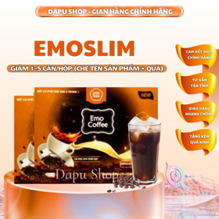  Cafe giảm cân Emoslim Detox - giam can Emo Coffee chính hãng 