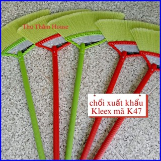  Chổi Quét Nhà Cán Sắt Hàng CTY Kleex K47 Cao Cấp Chổi Cước Mềm Mịn dài 105cm 