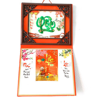 Đốc lịch treo tường - đốc treo lịch - cỡ TRUNG VÀ ĐẠI - size 32x56cm VÀ size 36x60cm