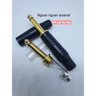 Jack 6 ly (6.5ly)mono, stereo cao cấp hãng AMPHENOL Úc nhập khẩu chính hãng. Báo giá 1 Jack.