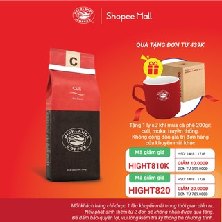 Cà Phê Rang Xay Culi Highlands Coffee 200g
