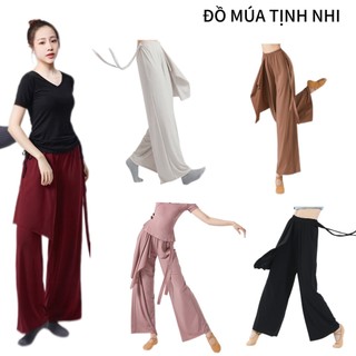 Quần tập múa đương đại, múa cổ trang, yoga ống rộng - Đồ Múa Tố Uyên
