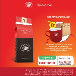 Cà Phê Rang Xay Truyền Thống Highlands Coffee 200g