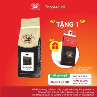 MUA 1 TẶNG 1 - Cà Phê Bột Buổi Sáng Banquet Highlands Coffee 1Kg tặng 1 cf 200gr (quà hiển thị tại giỏ hàng)