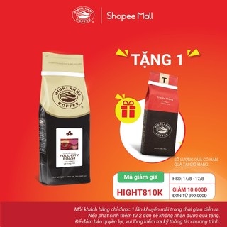 MUA 1 TẶNG 1- Cà Phê Hạt Full City Highlands Coffee 1kg Tặng 1 gói Cà Phê Truyền Thống 200g (quà hiển thị tại giỏ hàng)
