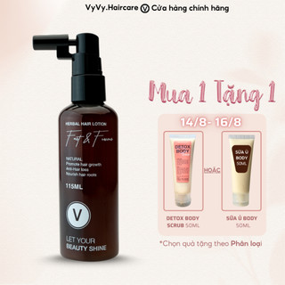 Xịt kích mọc không bết tóc, giảm rụng tóc, dưỡng tóc vyvyhaircare V 115ml