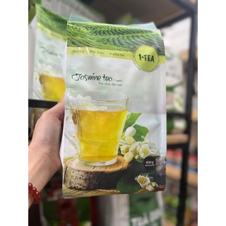 Trà Xanh Nhài 1-Tea/ Lục trà nhài One tea gói 500g - BAO BÌ MỚI