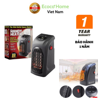 Quạt sưởi ấm handy heater tiết kiệm điện có hẹn giờ fan heater electric home mini 220v