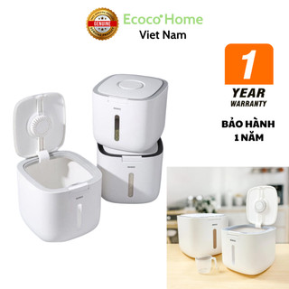 Thùng đựng gạo ecoco cao cấp, chống thấm chống ẩm chống mối mọt, hàng chính hãng