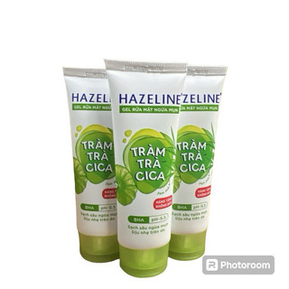 Sữa rửa mặt sáng da ngừa mụn Hazeline
