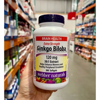 Viên uống bổ não ginkgo biloba 120mg 300 viên; hsd 2027
