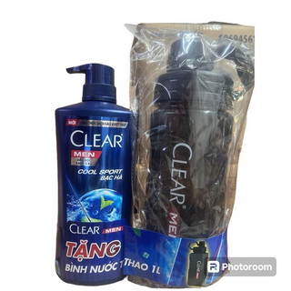 Dầu gội , tắm gội dưỡng 3in 1 sạch gàu Clear Men Cool bạc hà