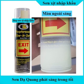 Hỏa tốc- Sơn dạ quang phosphorescent Bosny No.3000 – phát sáng trong bóng tối, nhập khẩu Thái Lan