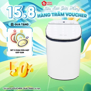 Máy giặt Mini Doux/ Doux Lux tự động giặt sạch, diệt khuẩn tối ưu bản 2023 thêm chức năng sấy khô - BH 12 THÁNG