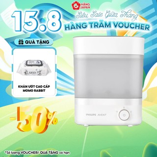 Máy tiệt trùng và sấy khô bình sữa hơi nước philips avent starlight 3in1, starlight plus - bảo hành chính hãng 2 năm