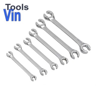 Bộ cờ lê tháo ống dầu VT 5237, bộ cờ lê mở ống dầu phanh Tài Vũ