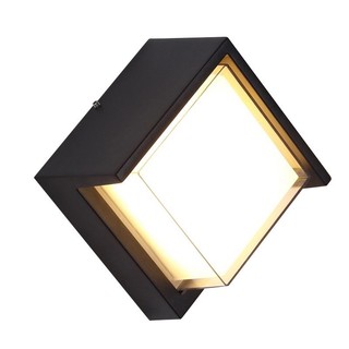 Đèn tường led vuông 12w trang trí nội ngoại thất đèn cột cổng ngoài trời chống nước TG508