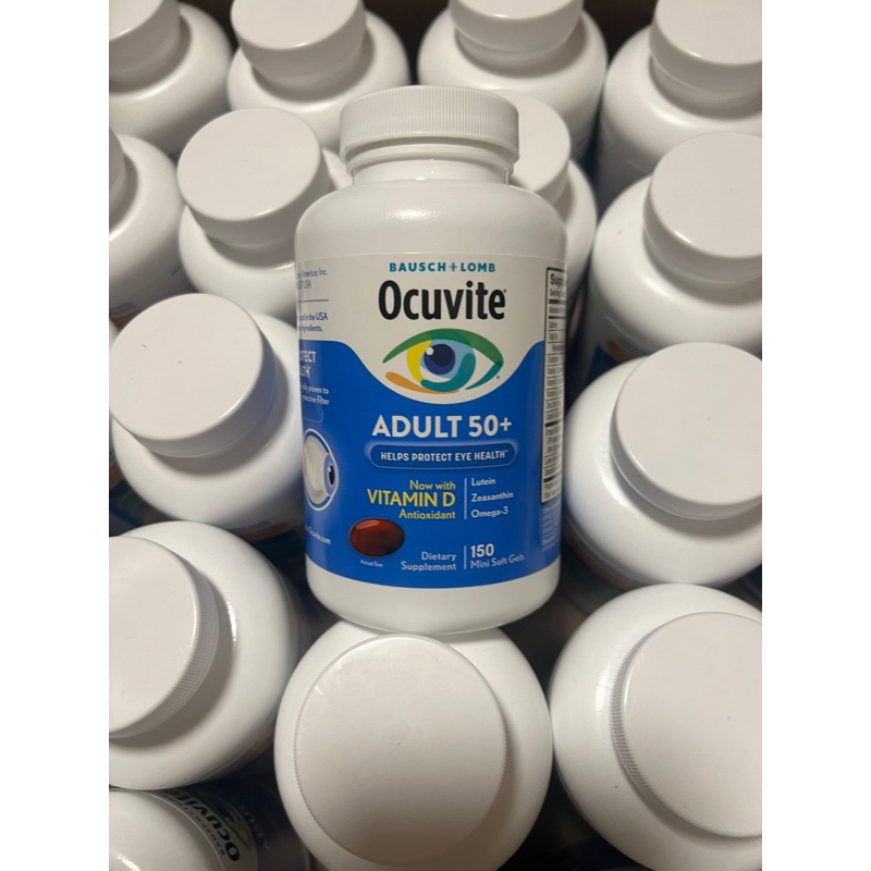 Viên Uống Bổ Mắt  Lutein Ocuvite Adult 50+ 150 Viên Của Mỹ Dành Cho Người Trên 50 Tuổi