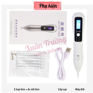 Máy đốt nốt ruồi mụn thịt mini 9 cấp, đốt ổ hôi nách