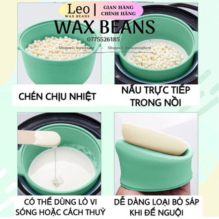 CHÉN NẤU SÁP CHỐNG DÍNH SILICON VỆ SINH DỄ DÀNG TIỆN LỢI